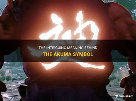 akuma sign meaning|More.